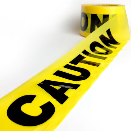 SAFE HANDLER Caution Tape Roll 300 Ft, Yellow BLSH-CT300-Y1